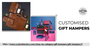 Impress with Unique Customised Gift Hampers from Customfactory