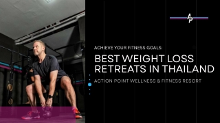 Top Places for Best Weight Loss Retreats in Thailand