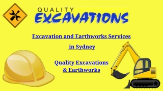 Excavation and Earthworks Services  in Sydney