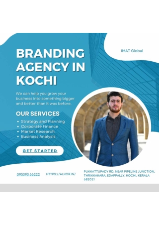 Best Branding agency in Kochi Poster