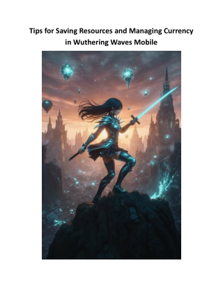 Tips for Saving Resources and Managing Currency in Wuthering Waves Mobile