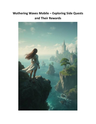 wuthering waves mobile exploring side quests