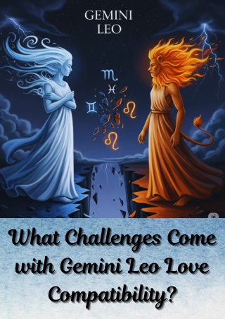 What Challenges Come with Gemini Leo Love Compatibility