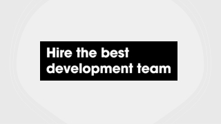 Hire the best remote development team with Black Piano