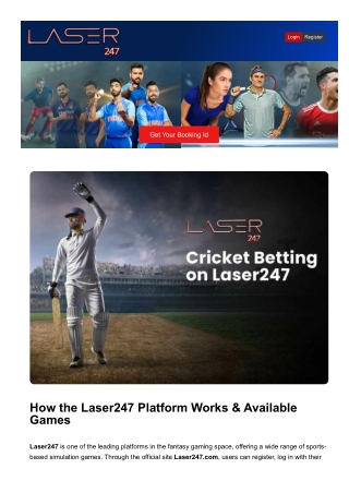 How to Access Your Laser247 Login ID Without Any Hassle