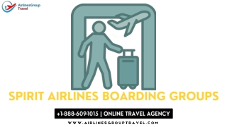 Spirit Airlines Boarding Groups