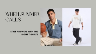 Summer Just Got Stylish With Summer T-Shirt For Men