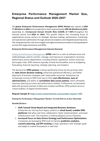 enterprise performance management market size