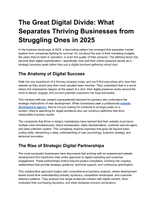 The Great Digital Divide_ What Separates Thriving Businesses from Struggling Ones in 2025