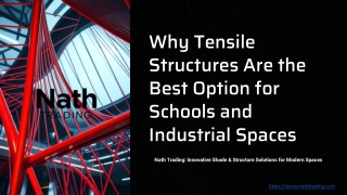 why tensile structures are the best option