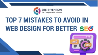 top 7 mistakes to avoid in web design for better