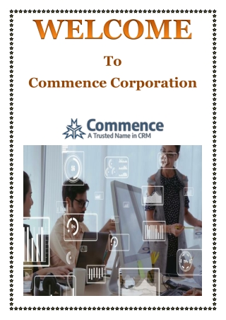 Unlock Project Success with Commence Corporation’s Integrated Project Management Features