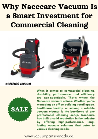 Nacecare Vacuum Systems: Built for Demanding Environments, Trusted Everywhere