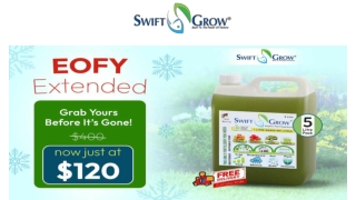 Eco-Friendly Fertilizer | Swift Grow for Healthy Soil & Plants