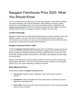 Naugaon Farmhouse Price 2025_ What You Should Know