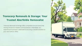 "Reliable & Affordable Moving Solutions – Transcorp Removalist in Aberfeldie"
