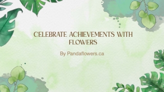 Welcome to Pandaflowers