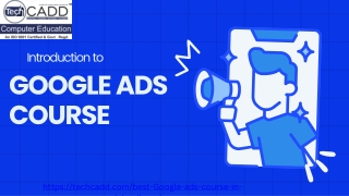 BEST GOOGLE ADS COURSE IN JALANDHAR