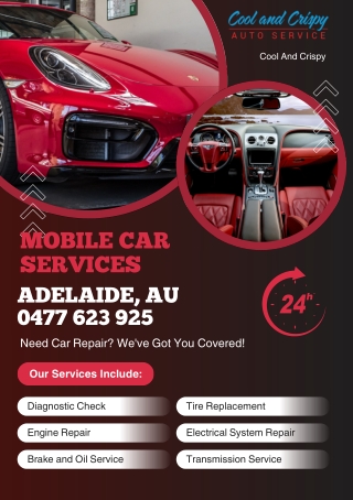 Mobile Car Services Adelaide