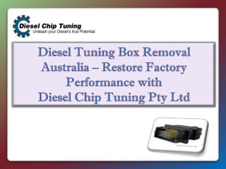 Tuning Box Removal Australia – Safe, Factory Reset