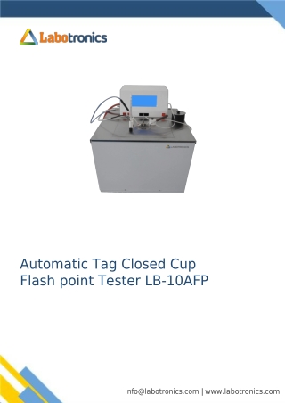 Automatic-Tag-Closed-Cup-Flash-point-Tester-LB-10AFP