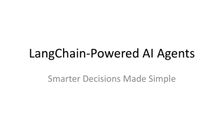 langchain powered ai agents