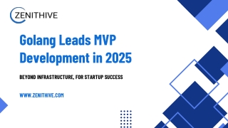 golang leads mvp development in 2025