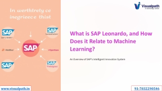 SAP Artificial Intelligence Course Online | SAP AI Training