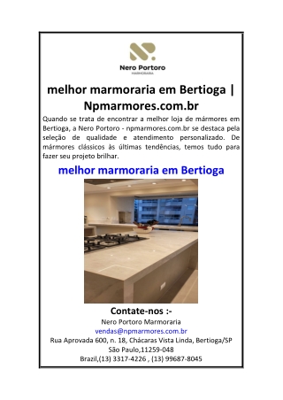 melhor marmoraria em Bertioga  Npmarmores.com.br