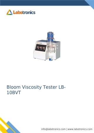 Bloom-Viscosity-Tester-LB-10BVT