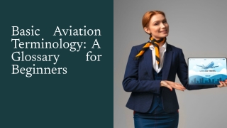 basic aviation terminology a glossary beginners