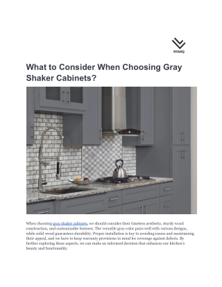 What to Consider When Choosing Gray Shaker Cabinets_ (1)