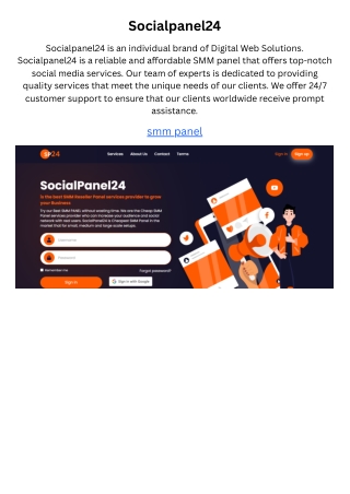 socialpanel24