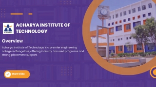 acharya institute of technology