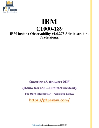 ibm c1000 189