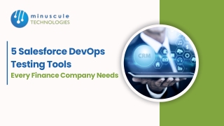 5 Salesforce DevOps Testing Tools