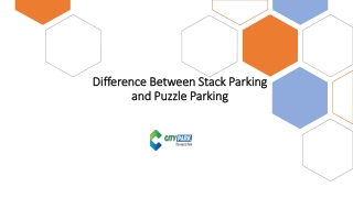 Difference Between Stack Parking and Puzzle Parking