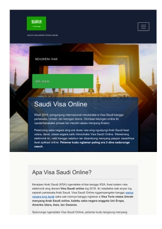 FOR INDONESIAN, UK, USA CITIZENS - SAUDI  Saudi Arabian Government Visa Center - Saudi Electronic Visa eVisa - Pamrentah
