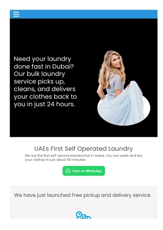 LAUNDRY LOUNGE DUBAI - UAE'S FIRST SELF SERVICE COIN LAUNDROMAT AND Laundrette