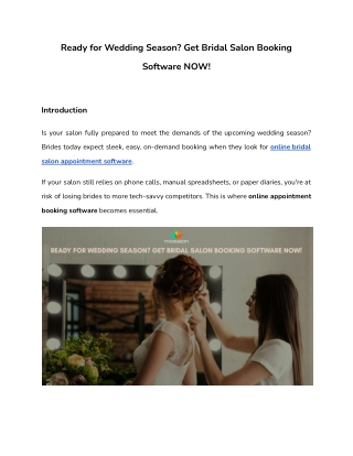 Ready for Wedding Season_ Get Bridal Salon Booking Software NOW!