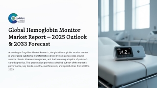 Hemoglobin Monitor Market Report