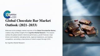 Global Chocolate Bar Market Report 2025 and its Size, Share and Trends