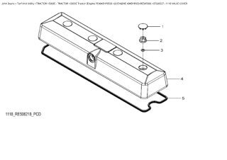 John Deere 5093E Tractor (Engine PE4045HP059) Parts Catalogue Manual Instant Download (PC6106)
