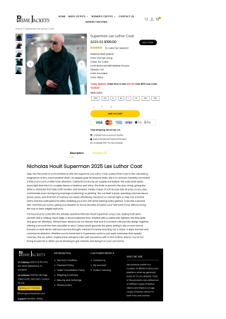 Nicholas Hoult Superman 2025 Lex Luthor Coat