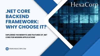 net core backend framework why choose it