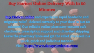 Buy Fioricet Online Delivery With In 50 Minutes