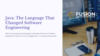 The Evolution of Software Engineering Through Java Development
