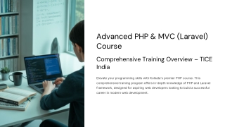 advanced php mvc laravel course