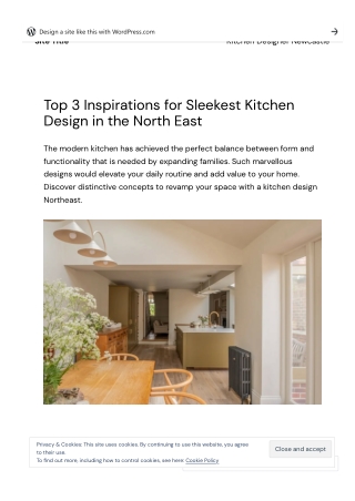 Top 3 Inspirations for Sleekest Kitchen Design in the North East