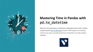 Master Date Handling in Python with pd.to_datetime